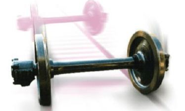 Колесная пара с (без) буксовыми узлами