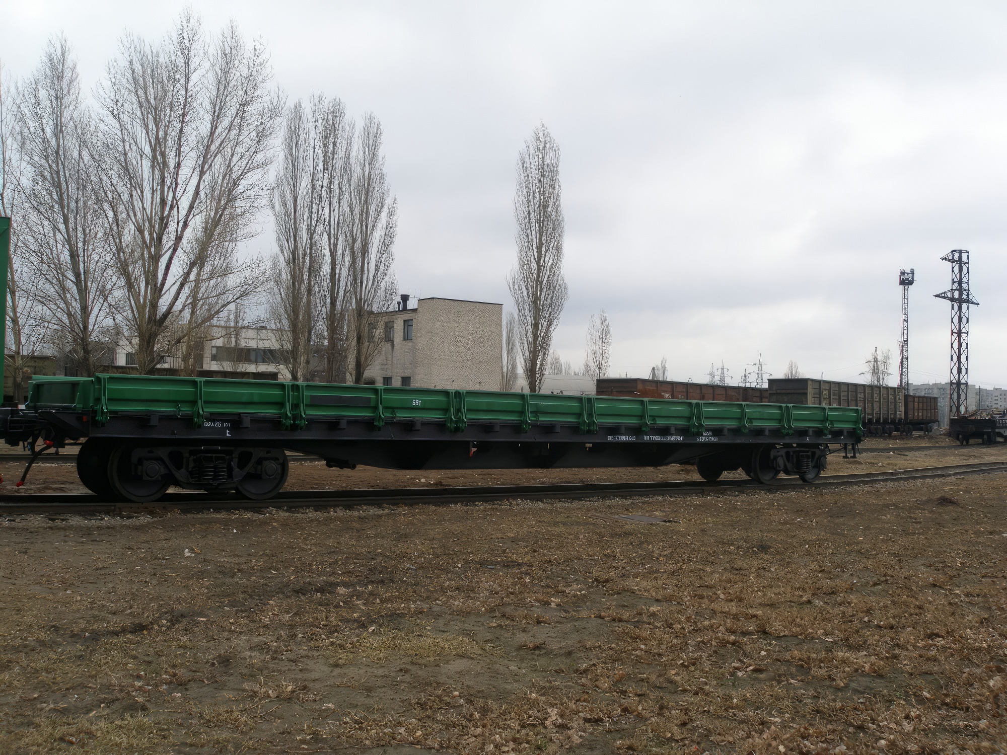 Платформа для перевозки лесных грузов