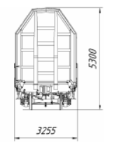 Вагон крытый с раздвижным кузовом