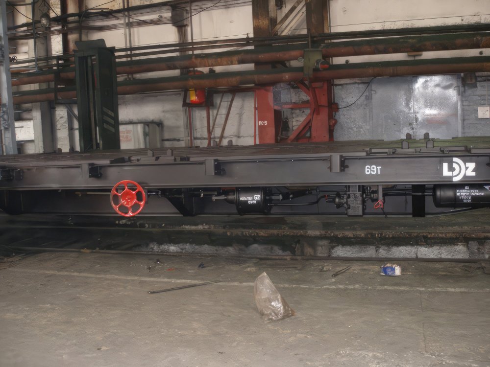 Платформа для перевозки крупнотоннажных контейнеров