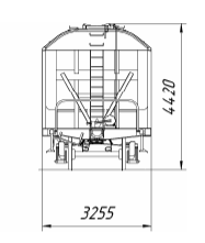 Вагон-хоппер для цемента
