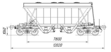 Вагон-хоппер для цемента