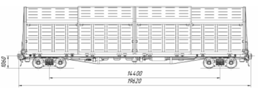 Вагон крытый с раздвижным кузовом