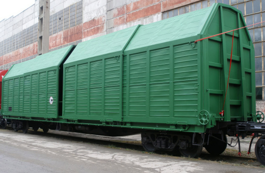 Вагон крытый с раздвижным кузовом