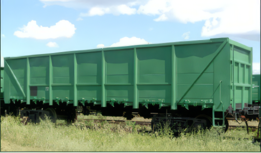 Полувагон цельнометаллический с глухим кузовом